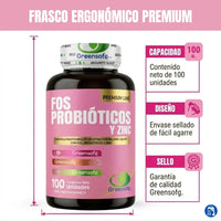 FOS Probióticos + Zinc | Bienestar Íntimo Femenino