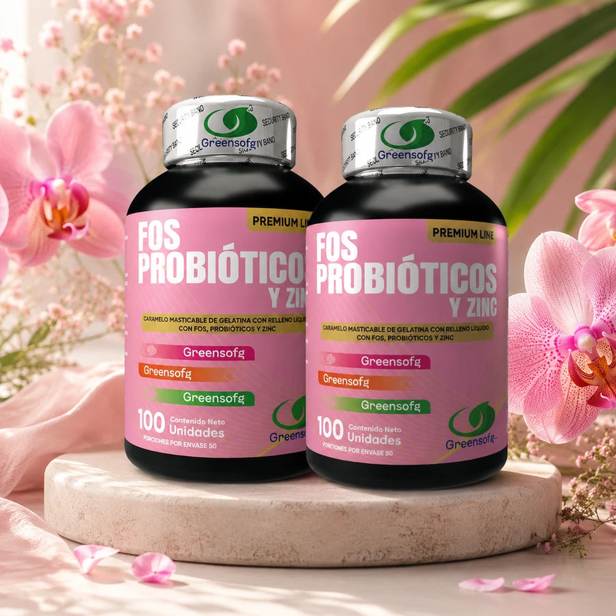 FOS Probióticos + Zinc | Bienestar Íntimo Femenino